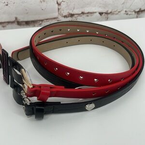 🆕Betsey Johnson Belt Set, Size L